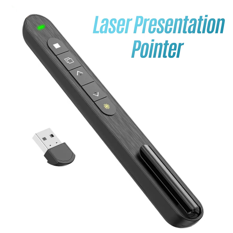 Laser Pointer Presenter - Presentatore wireless Penna per girare pagine
