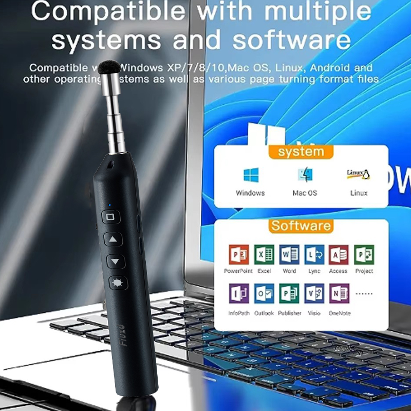 Laser Pointer Presenter - Penna Powerpoint Clicker per presentazioni wireless