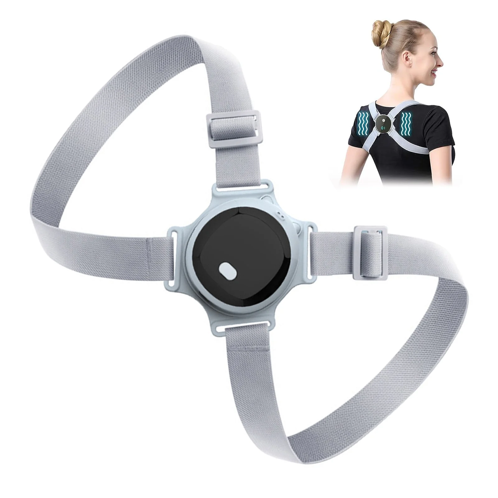 Smart Posture Sensor - Correttore posturale elettrico intelligente Cintura di