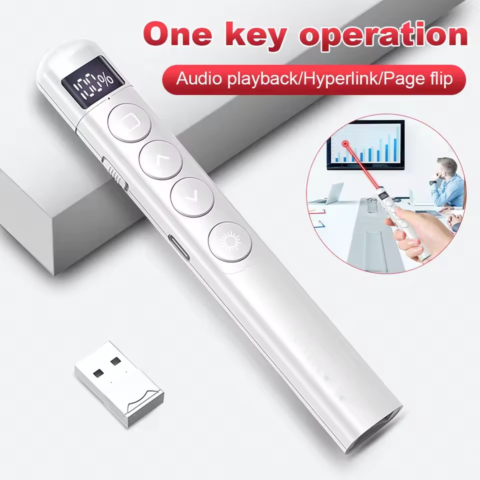 Laser Pointer Presenter - Puntatore laser per presentazioni Flip-pen con
