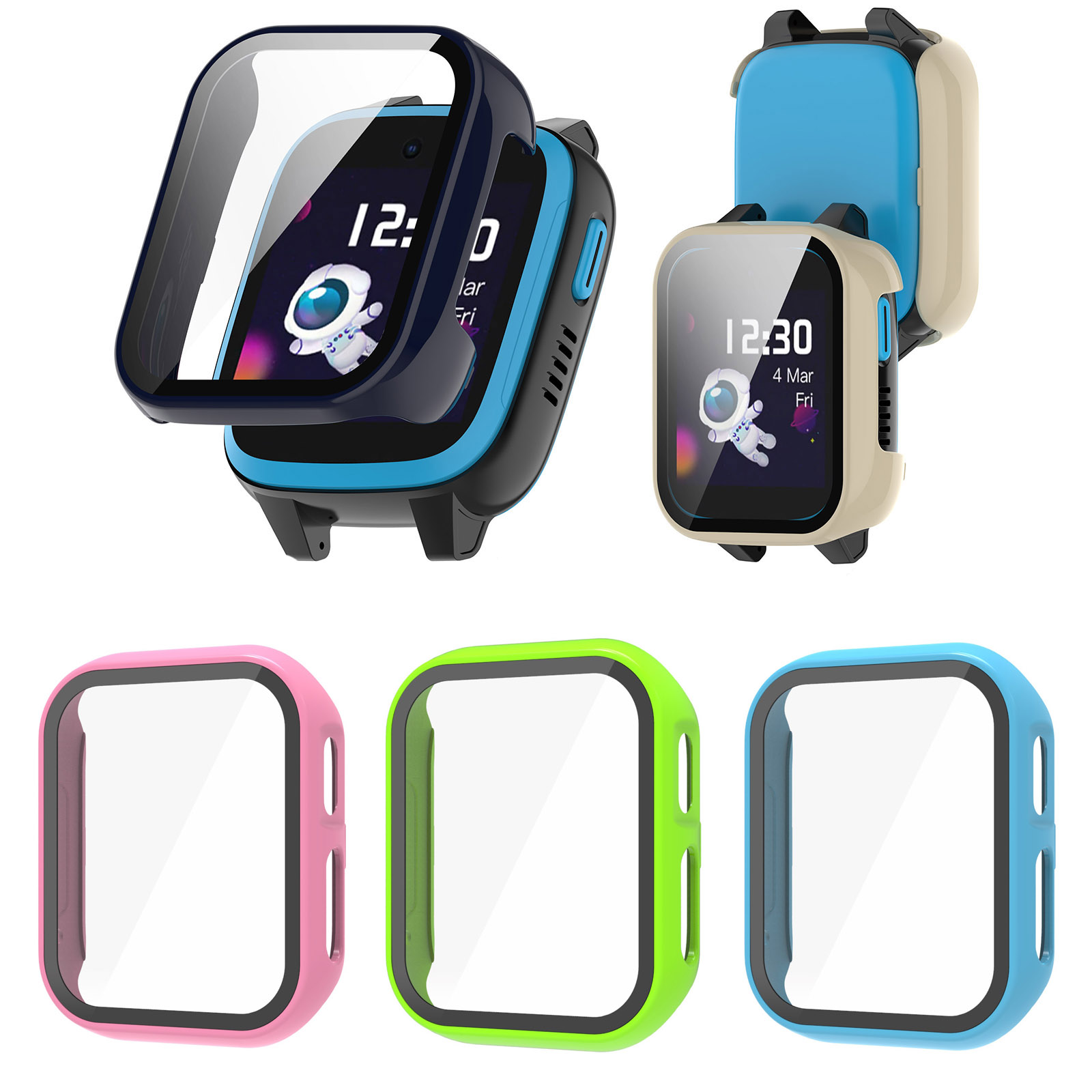 Smart Watch Kids - Custodia protettiva per schermo in vetro