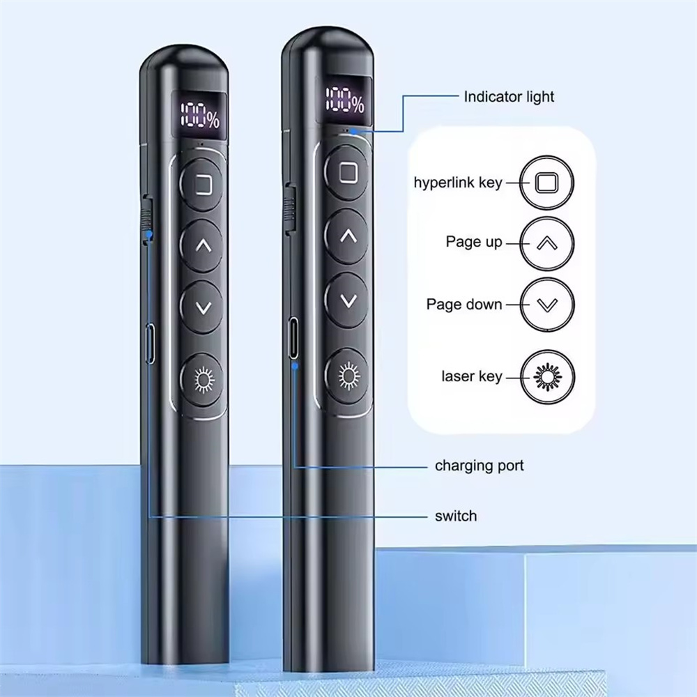 Laser Pointer Presenter - Puntatore laser per presentazioni Flip-pen, clicker