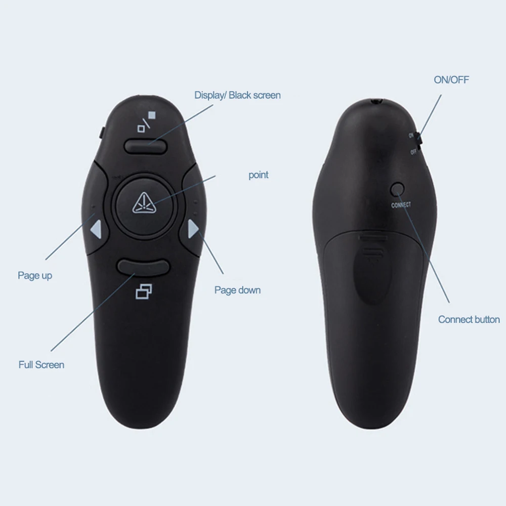 Laser Pointer Presenter - Puntatore USB da 2,4 GHz con