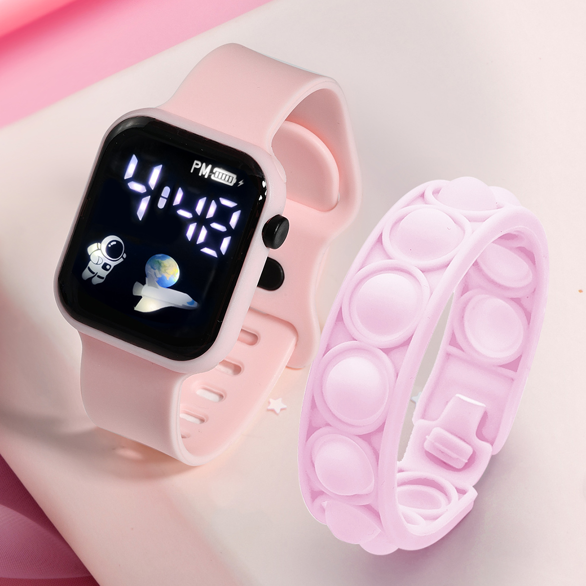 Smart Watch Kids - Braccialetto per orologio intelligente per bambini