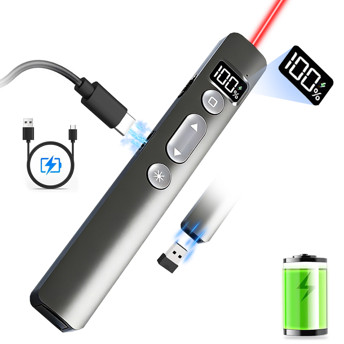 Telecomando Wireless per Prese - Laser Pointer Presenter recensione e prezzo