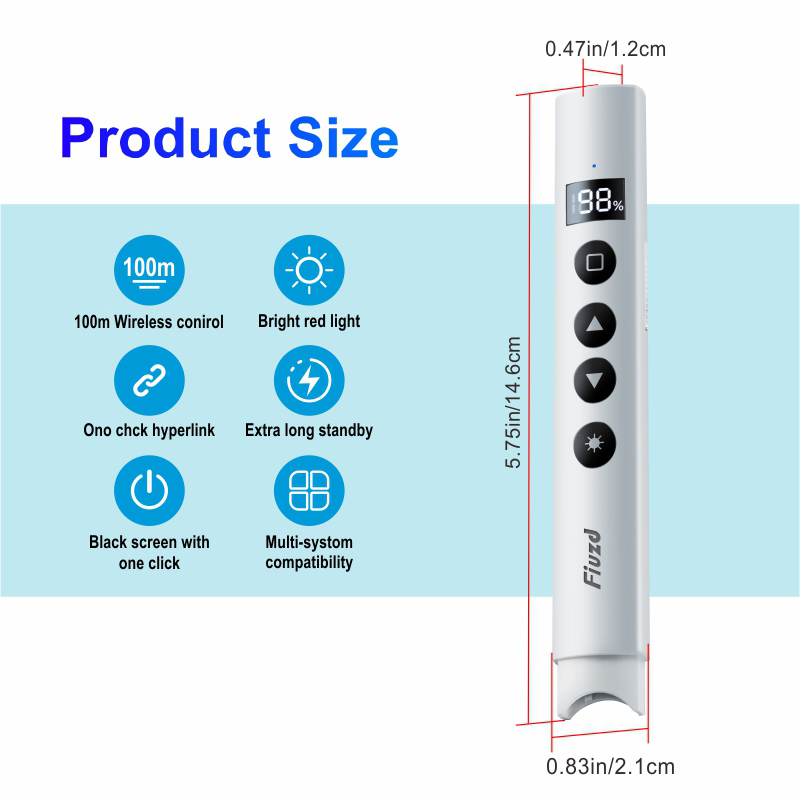 Nuovo Presentatore Wireless Pe - Laser Pointer Presenter recensione e prezzo