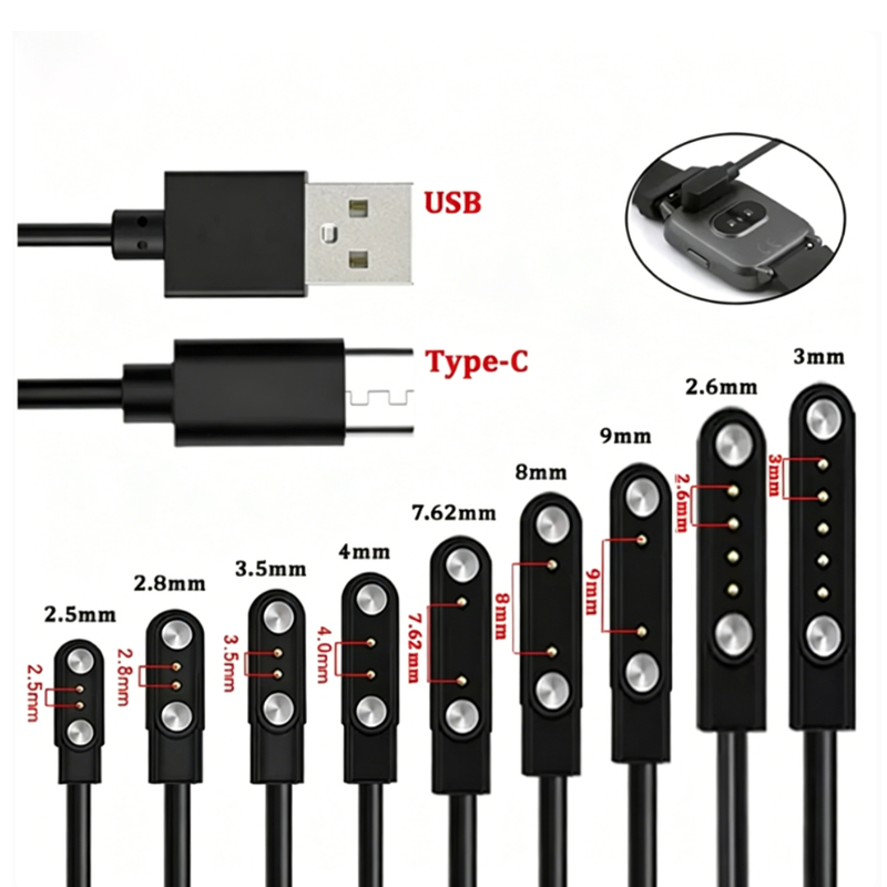 Cavo di ricarica magnetico USB - Smart Watch Kids recensione e prezzo