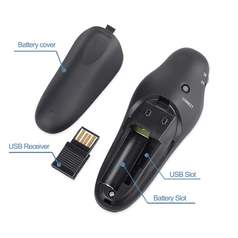 Prestazione Powerpoint USB wir - Laser Pointer Presenter recensione e prezzo